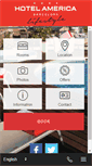 Mobile Screenshot of hotelamericabarcelona.com